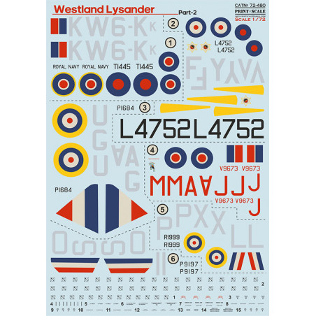  Westland Lysander Part 2 1. Westland Lysander TT Mk lll, T 1445, WS-K No.755 NAS FAA, 1942.2