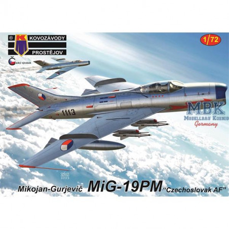 Maqueta Mikoyan MiG-19PM „Czechoslovak AF“