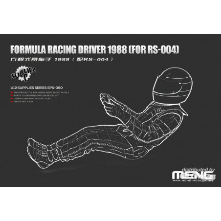 Figurita Formula Racing Driver 1988 (For RS-004) (Resin)
