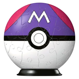  Pokémon 3D puzzle Pokéballs: Master Ball (54 pieces)