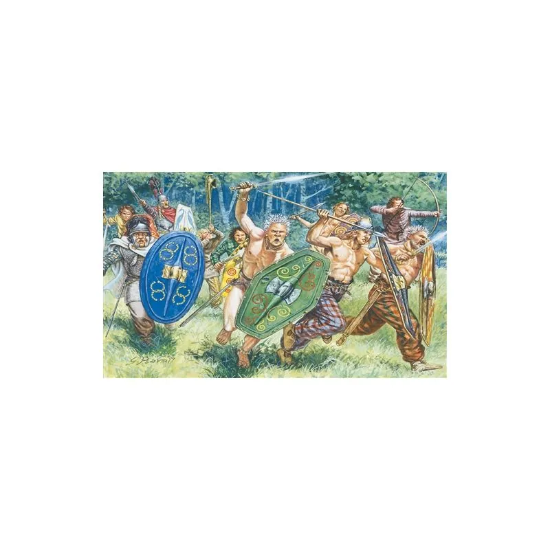 Guerreros galos I / II siglo antes de Cristo. JC.