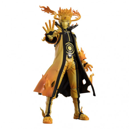 Figurita Naruto SH Figuarts Naruto Uzumaki (Kurama Link Mode) - Courageous Strength That Binds - 15cm