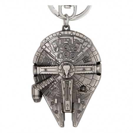  STAR WARS - Millennium Falcon - Metal Keychain