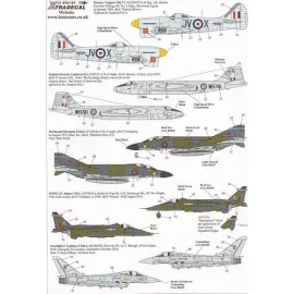 History of RAF 6 Squadron 1931-2010 (10) Bristol F2B FR4744 Ismalia Egypt 1931 Westland Lysander L6878 JV-D Palestine 1939 Hurri