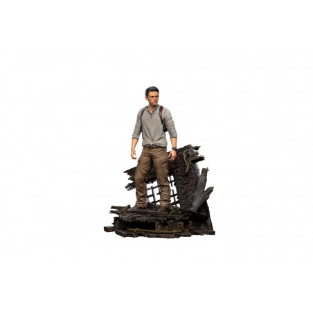 Figurita Uncharted: Deluxe Nathan Drake 1:10 Scale Statue