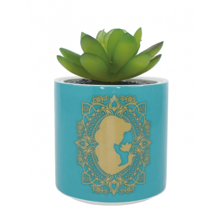  DISNEY - Aladdin - Fake Plant Pot 6.5cm (Turquoise)