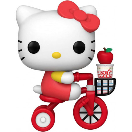 Figurita Hello Kitty POP! Sanrio Vinyl HKxNissin- HK on Bike 9 cm