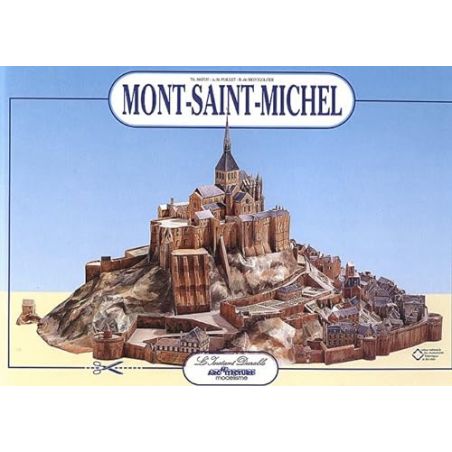 Maquetas de cartón Mont-Saint-Michel