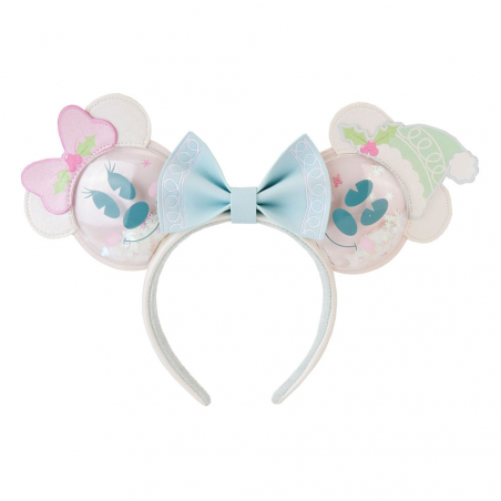  Disney by Loungefly Mickey & Minnie Pastel Snowman headband
