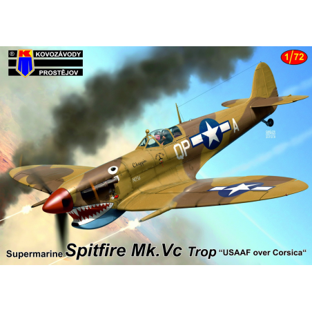 Maqueta Supermarine Spitfire Mk.VC Trop 'USAAF over Corsica' re-box, new decals