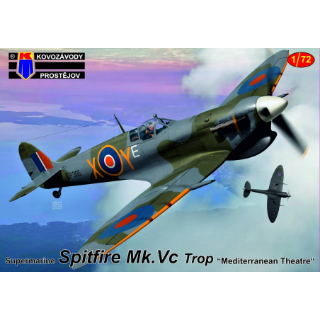 Maqueta Supermarine Spitfire Mk.VC 'Mediterranean Theatre' re-box, new decals