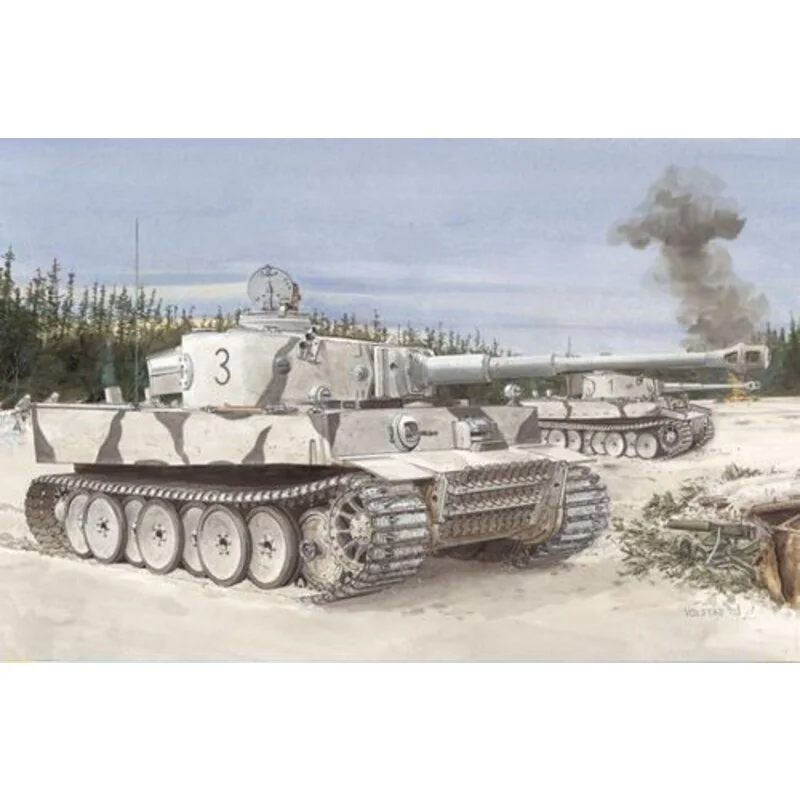 Pz.Kpfw.VI Ausf.E Tiger 1 Initial Production s.Pz.Abt 502 Mishkino 1943