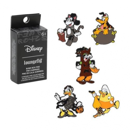 DISNEY - Funko Blind Box Enamel Pins - Mickey Mouse Halloween - 12 pcs