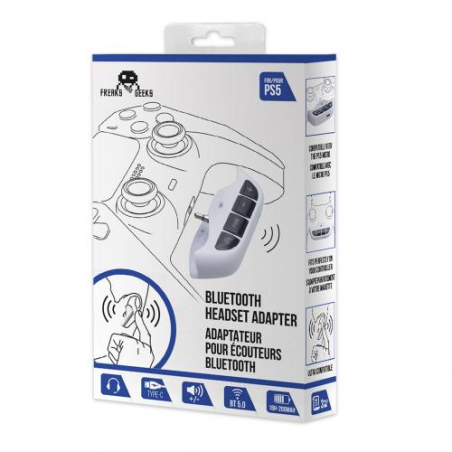 PS5 - Adaptador de auriculares/auriculares Bluetooth para mando
