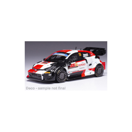 TOYOTA YARIS RALLYE 1 18 KATSUTA/JOHNSTON RALLYE WRC YPERN 2022