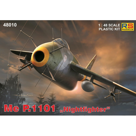Maqueta Messerschmitt P.1101 Nightfighter