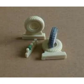 Humber Mk.I wheel set (diseñado para ser ensamblado con maquetas de Bronco)