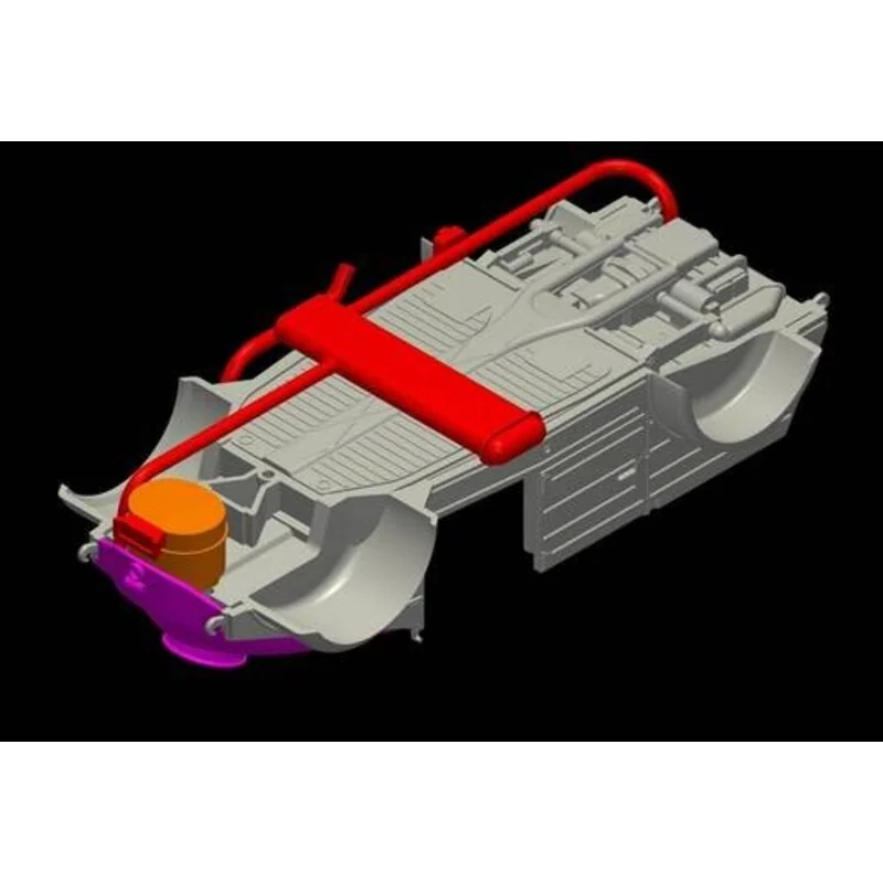 Kubelwagen Hotzgas (diseñado para ser ensamblado con maquetas de Tamiya)
