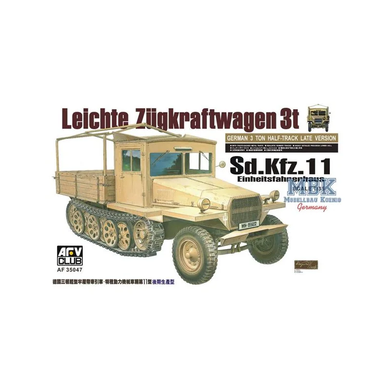 Sd.Kfz.11 3 Ton 1/2 Track late