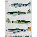 Focke Wulf Fw 190A/D of JG54 and 26 (4) A-8 Black 10 StabIII. JG54 D-9 Brown 31 7/JG26 (II Gruppe) Black 8 14/JG26 (IV Gruppe) B Focke Wulf Fw 190A/D of JG54 and 26 (4) A-8 Black 10 StabIII. JG54 D-9 Brown 31 7/JG26 (II Gruppe) Black 8 14/JG26 (IV Gruppe) B