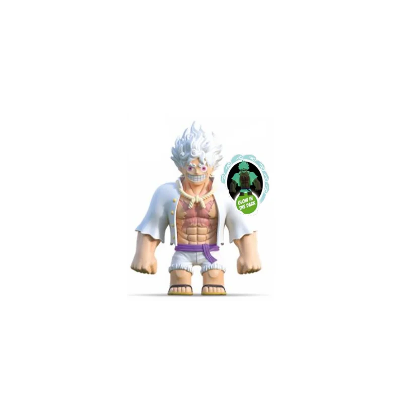Figurita ONE PIECE - Luffy "Gear 5" Glow In The Dark -Elastikorps figure 23cm