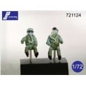Figuras F-16/F-18 pilots x 2 seated in aircraft