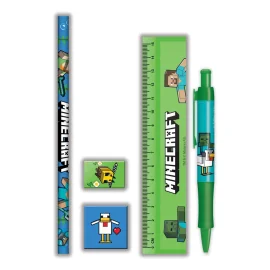  Minecraft stationery set 5