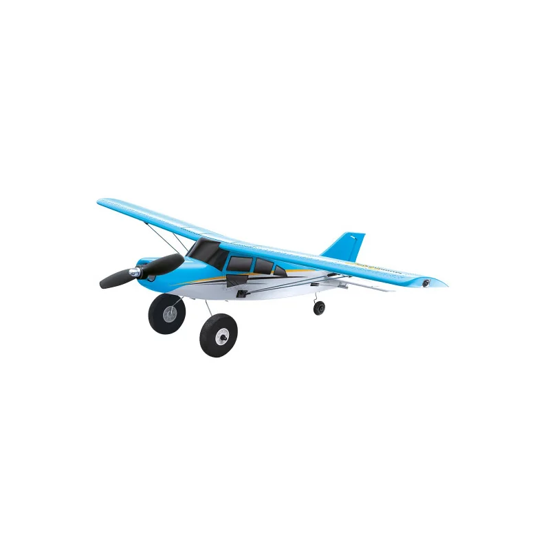 Radio-controlled electric plane MAULE GYRO TRAINER blue Mode 2 RTF