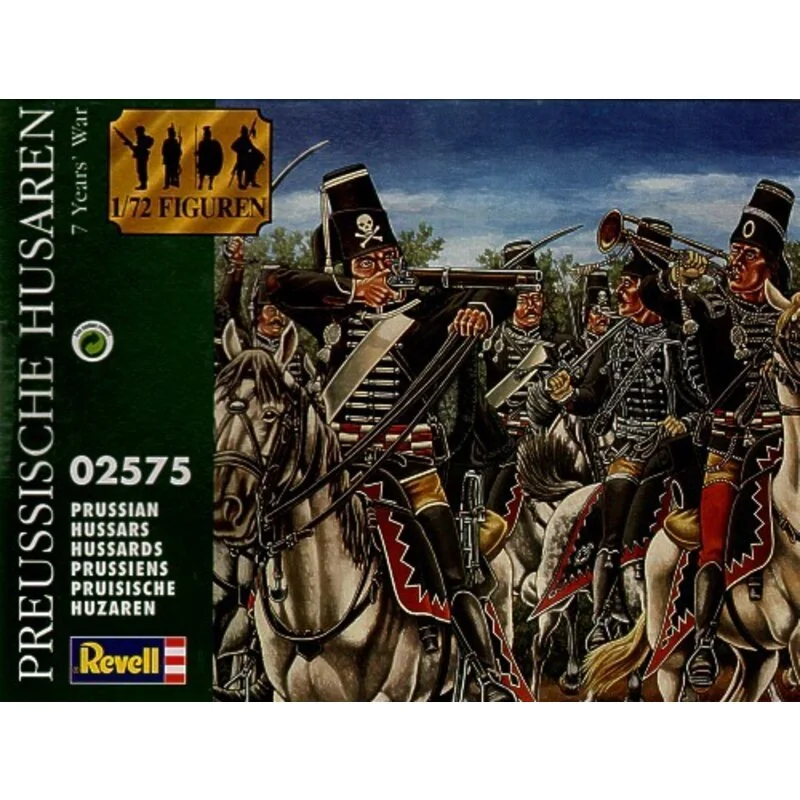 Prussian Hussars. 7 Years War. (These have been produced by Revell for Waterloo1815 Italy)