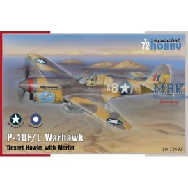 Curtiss P-40F/L Warhawk "Desert Hawks with Merlin"
