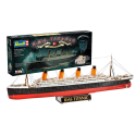 R.M.S Titanic 100th Anniversary Edition Includes 6 paints glue and brush 3 postcards Replica menu and Replica promotional brochu