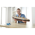 R.M.S Titanic 100th Anniversary Edition Includes 6 paints glue and brush 3 postcards Replica menu and Replica promotional brochu