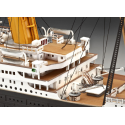 R.M.S Titanic 100th Anniversary Edition Includes 6 paints glue and brush 3 postcards Replica menu and Replica promotional brochu