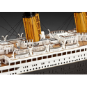 R.M.S Titanic 100th Anniversary Edition Includes 6 paints glue and brush 3 postcards Replica menu and Replica promotional brochu