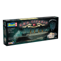 R.M.S Titanic 100th Anniversary Edition Includes 6 paints glue and brush 3 postcards Replica menu and Replica promotional brochu