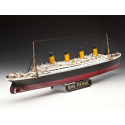 R.M.S Titanic 100th Anniversary Edition Includes 6 paints glue and brush 3 postcards Replica menu and Replica promotional brochu