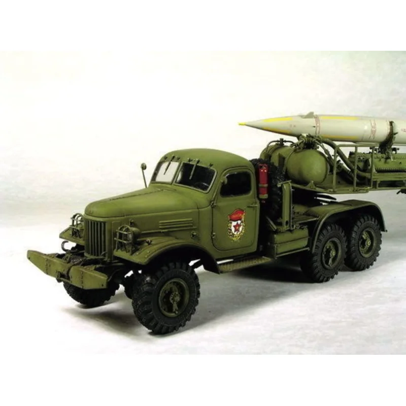 SA-2 Guideline missile on transport trailer