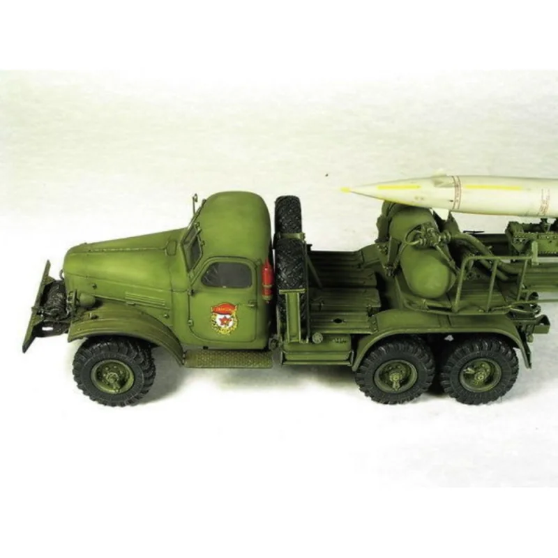 SA-2 Guideline missile on transport trailer