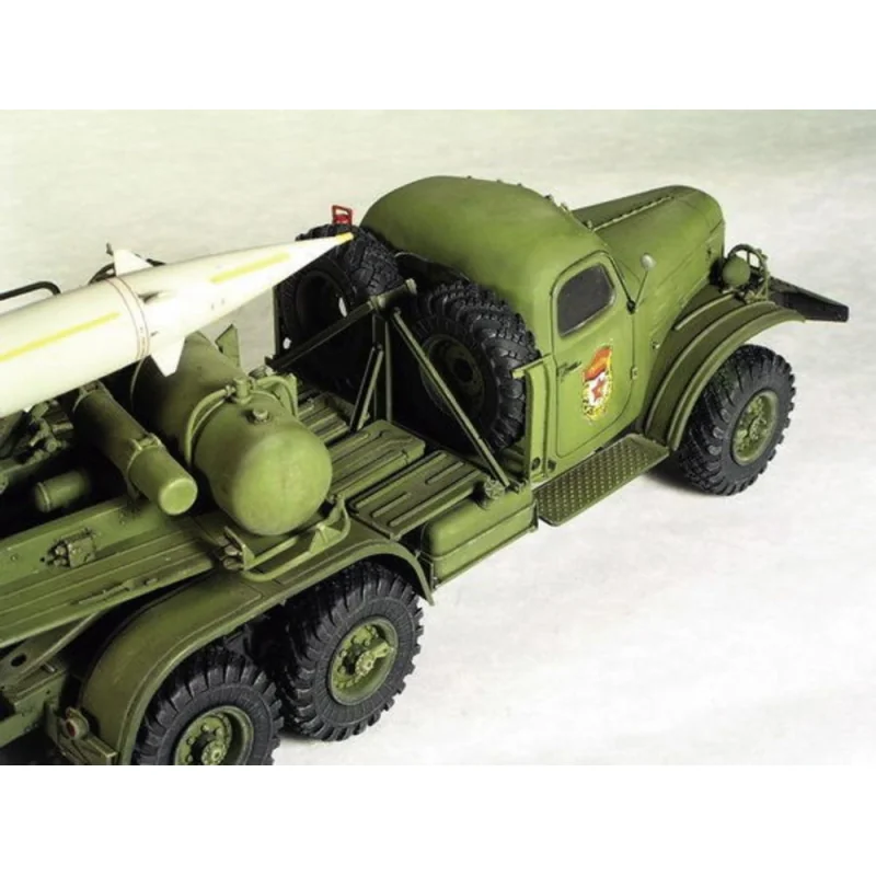 SA-2 Guideline missile on transport trailer