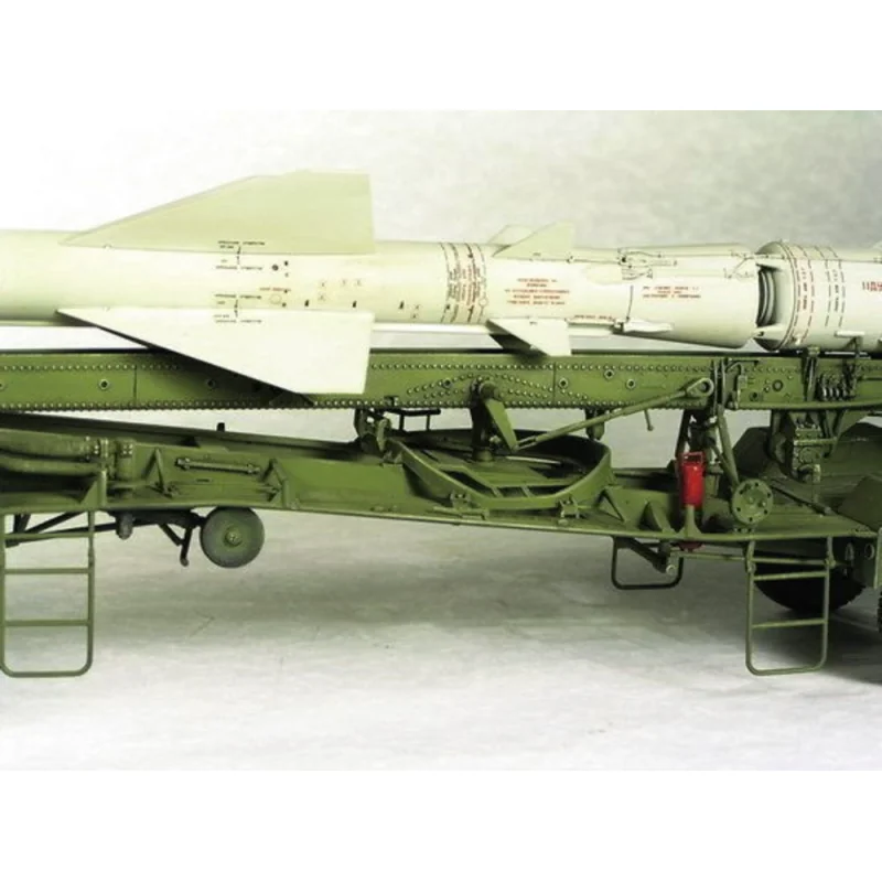 SA-2 Guideline missile on transport trailer