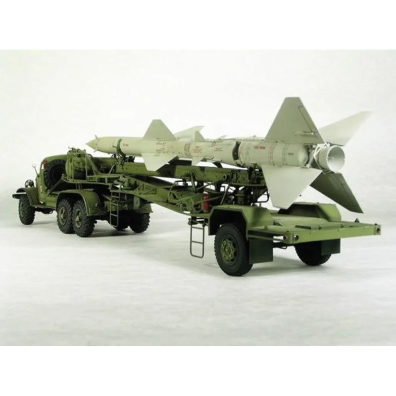 SA-2 Guideline missile on transport trailer