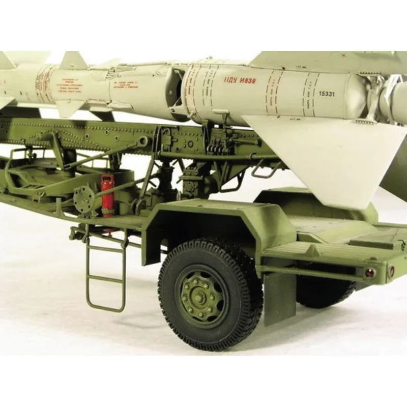 SA-2 Guideline missile on transport trailer