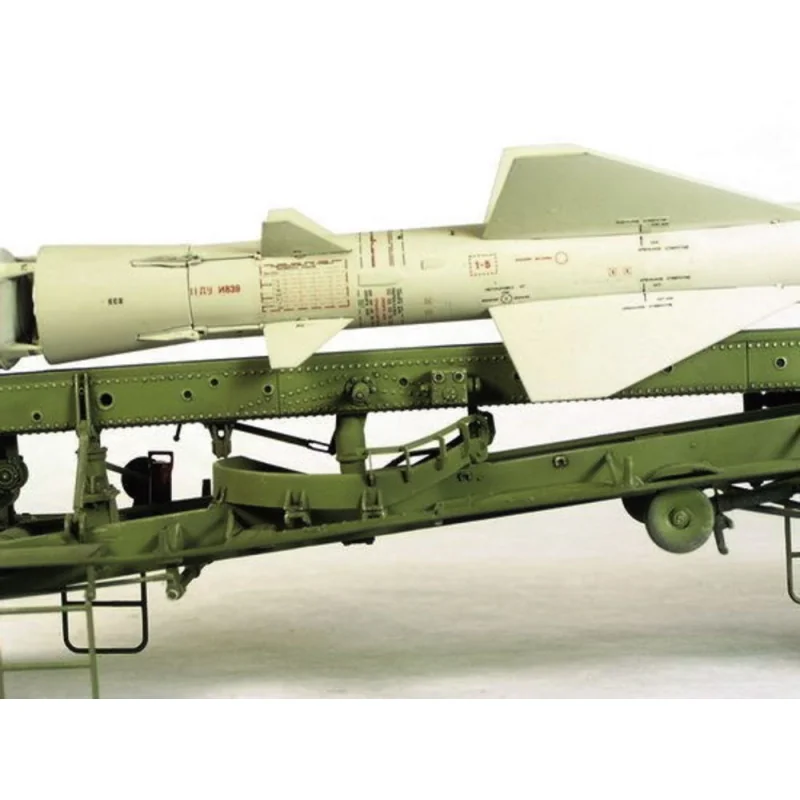 SA-2 Guideline missile on transport trailer