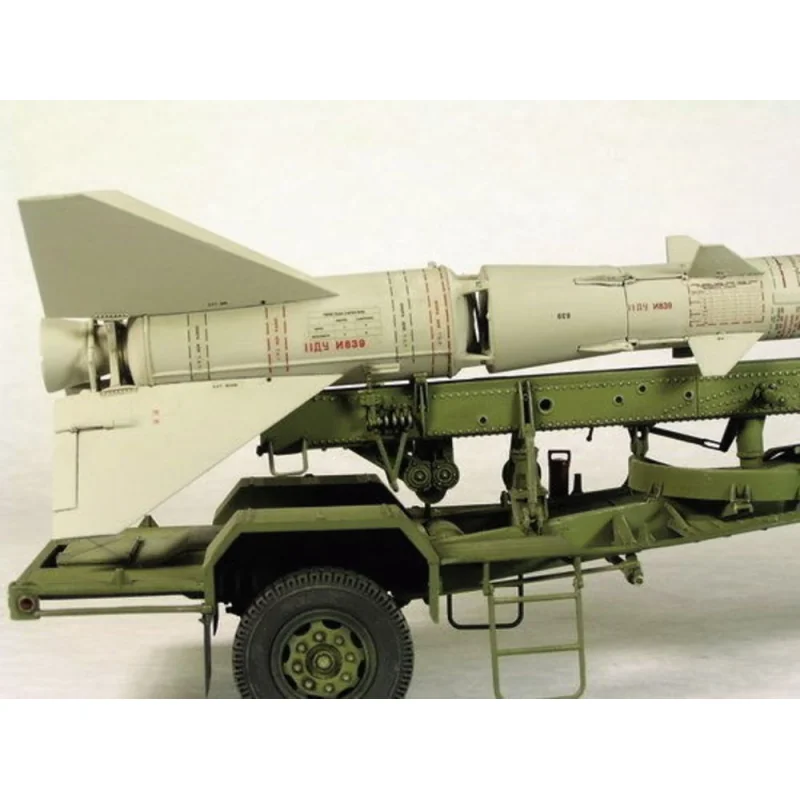 SA-2 Guideline missile on transport trailer