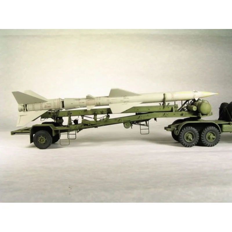 SA-2 Guideline missile on transport trailer