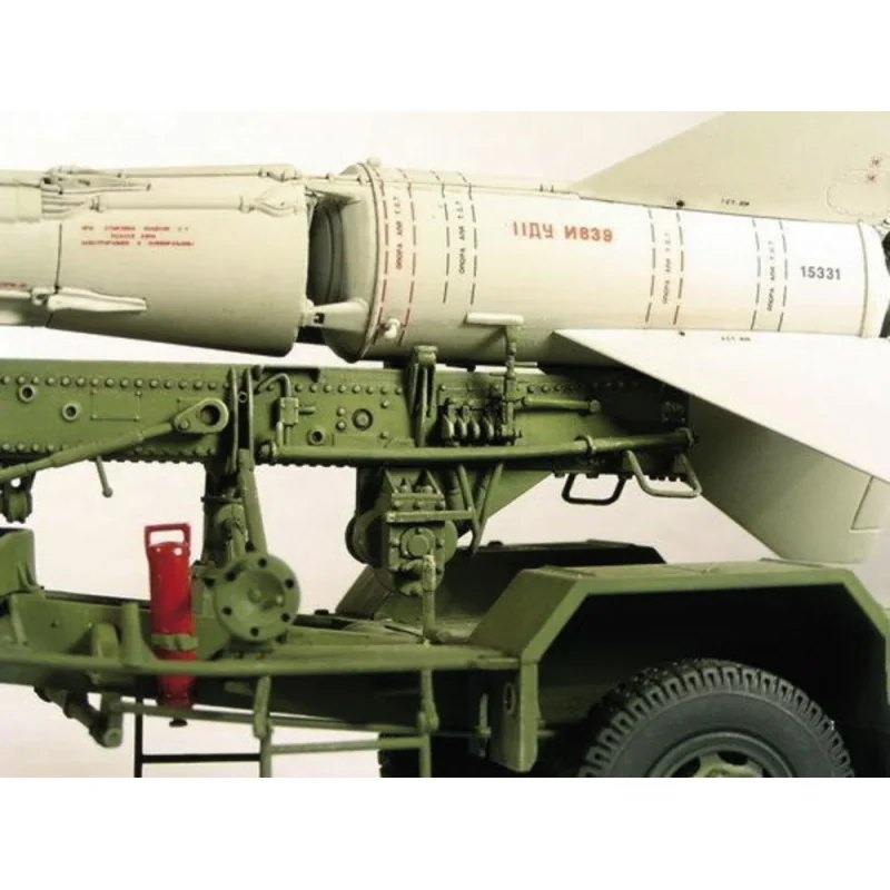 SA-2 Guideline missile on transport trailer