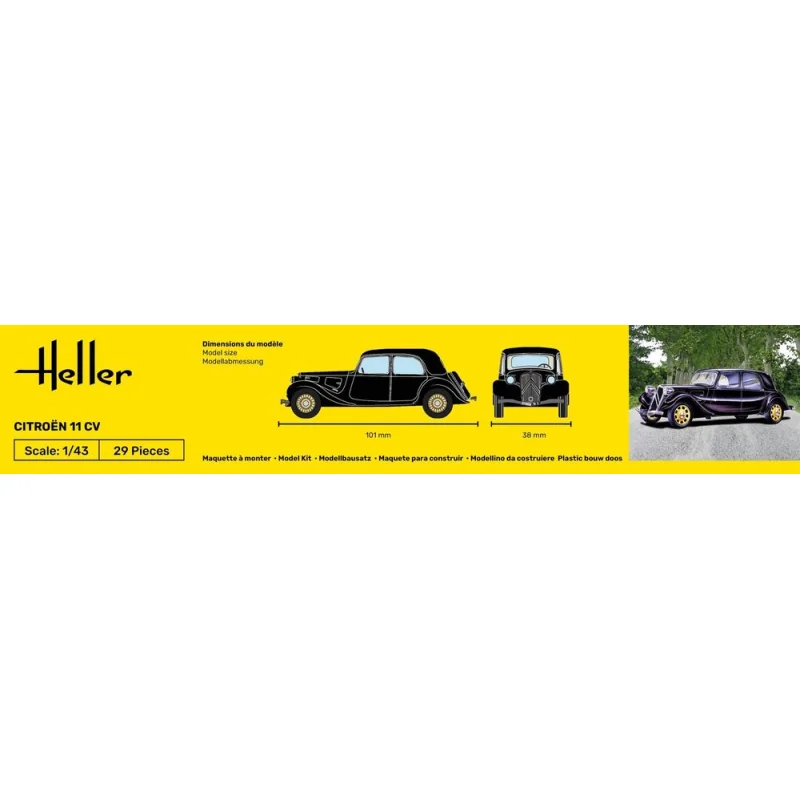 11 Cv Citroën Classique 1:43