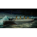 R.M.S Titanic 100th Anniversary Edition Includes 6 paints glue and brush 3 postcards Replica menu and Replica promotional brochu