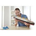 R.M.S Titanic 100th Anniversary Edition Includes 6 paints glue and brush 3 postcards Replica menu and Replica promotional brochu
