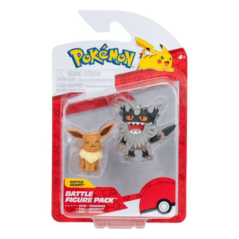 Pokémon pack 2 figures Battle Figure Set Berserkatt & Eevee 2